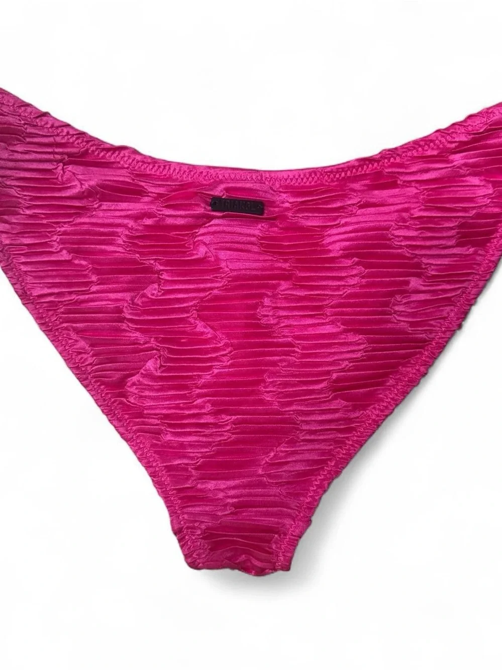 triangl swimwear Hot Pink Ruched Bikini Bottom Women’s Small Beach Summer